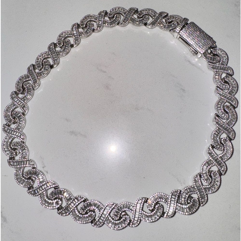 Diamond Choker 18Inch